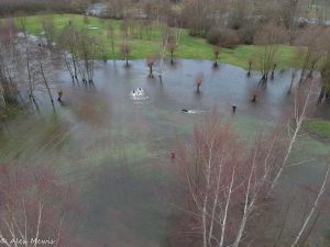 Überschwemmung Rur 24.12.17